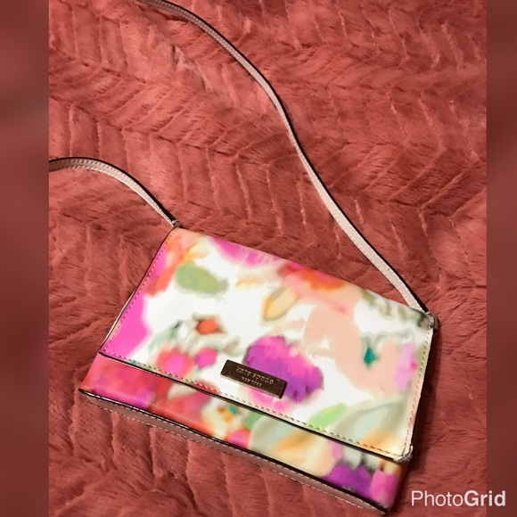 Kate Spade Floral Watercolor Crossbody