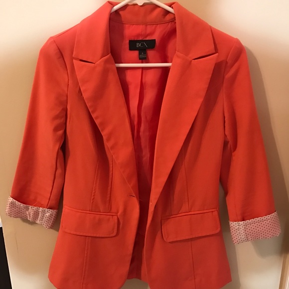Coral 3/4 Sleeve Blazer