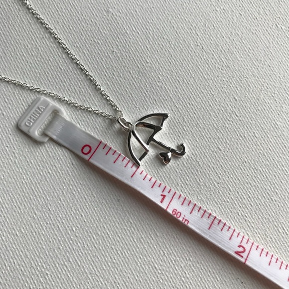 NEW Disney Theme Sterling Silver Umbrella Necklace - Picture 5 of 6