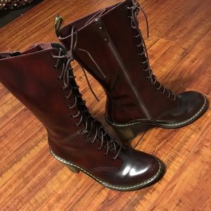 Airwair 14-hole heels