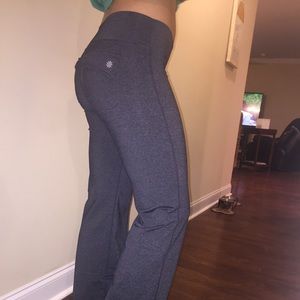 Athleta gray stretchy pants