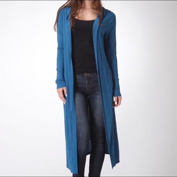 Bellino Clothing Sweaters - 🐬Bellino Hooded Open Cardigan🐬