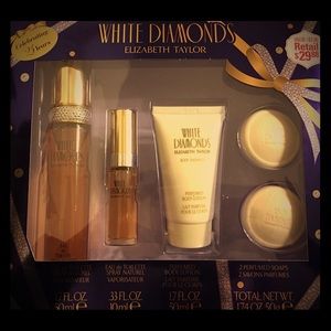 White diamond Elizabeth Taylor fragrance set