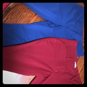2 pairs of New York and Company slacks