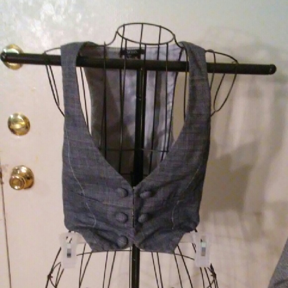 Grey vest