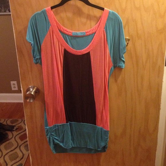 Urban Outfitters Tops - Urban Outfitters color blocked tunic size s
