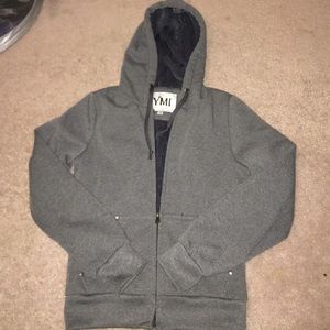 Zip-up hoodie