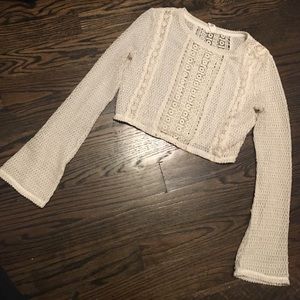 Forever 21 Crochet Crop