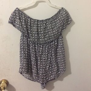 Jumpsuit black&white