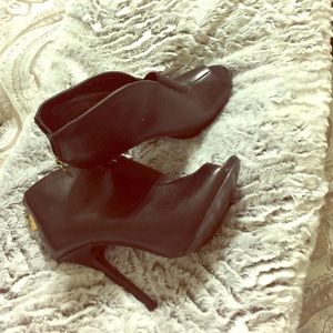 Guess Peep Toe Booties