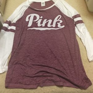 Victoria's Secret pink shirt