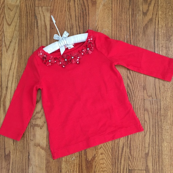 Little Girls Embellished Tee - Picture 1 of 3