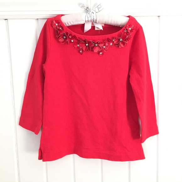 Little Girls Embellished Tee - Picture 2 of 3