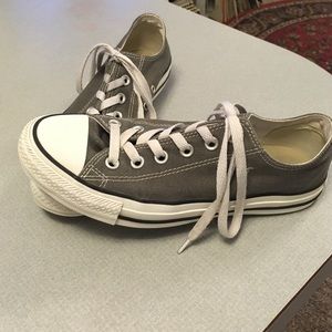 Gray Low Top Converse