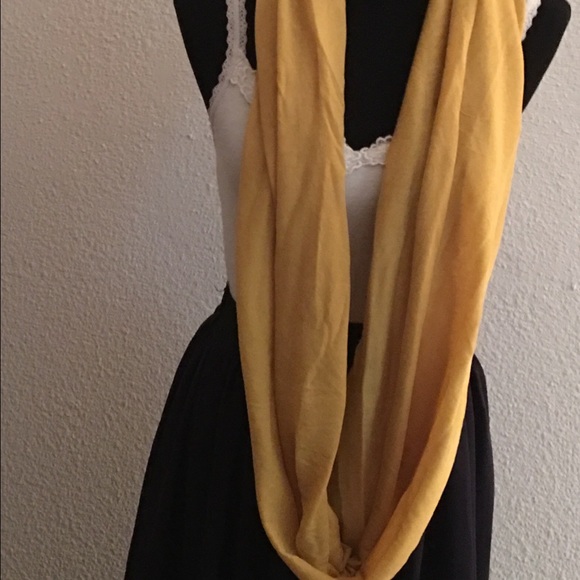 Infinity Scarf - Mustard Color - Picture 2 of 2
