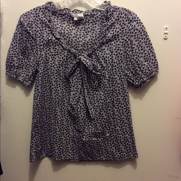 Gap print dark navy and white size extra small - Picture 2 of 3
