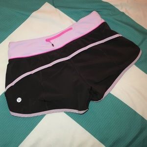 LULULEMON speed shorts