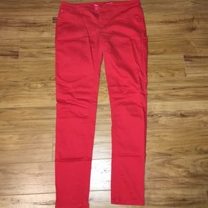 Red Jeggings