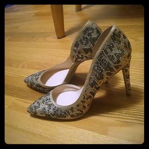 Inc jewel sparkle heel
