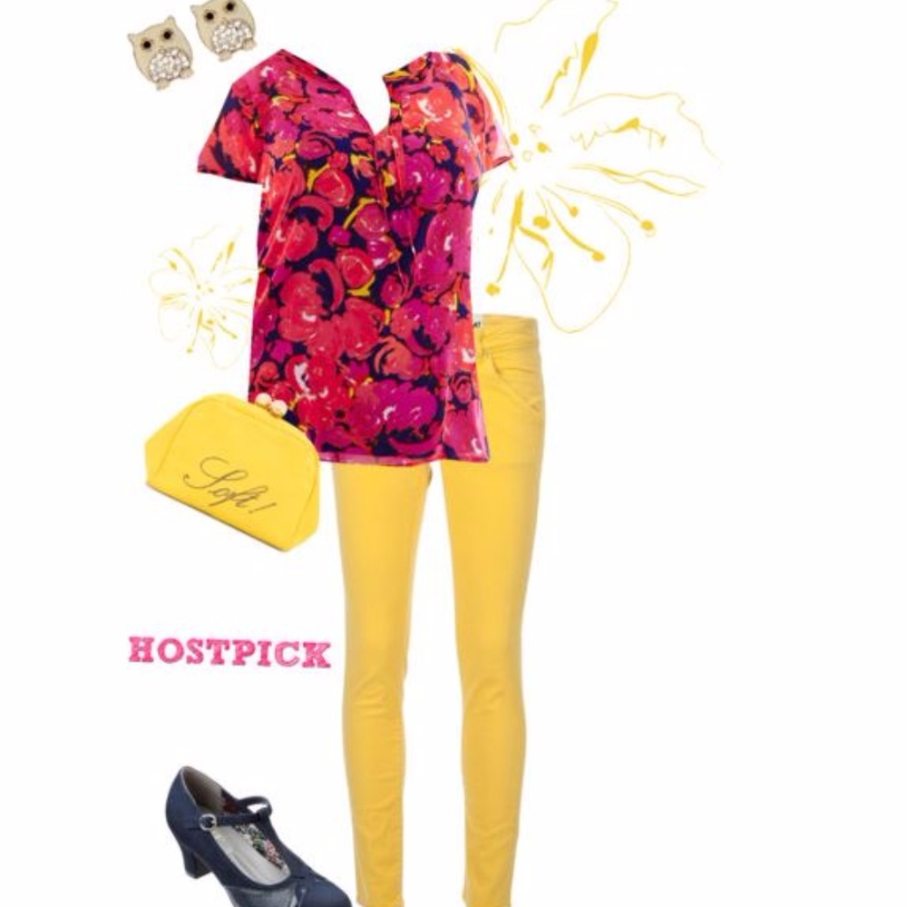 • HP {Liz Claiborne} Floral Top