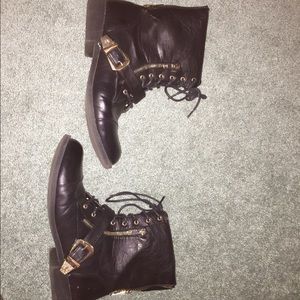 Black Combat Boots