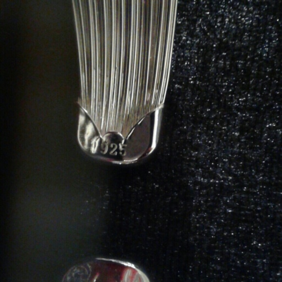 **DONATED**  Silver Plated Wire Cuff - Picture 3 of 3