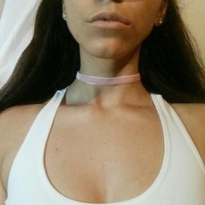 Flash Sale ☇☇Pink Velvet Choker