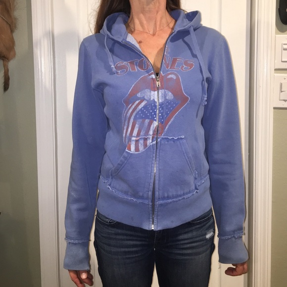 Rolling Stones zip up jacket.