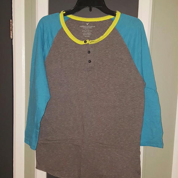 Men's Three quarter baseball tee