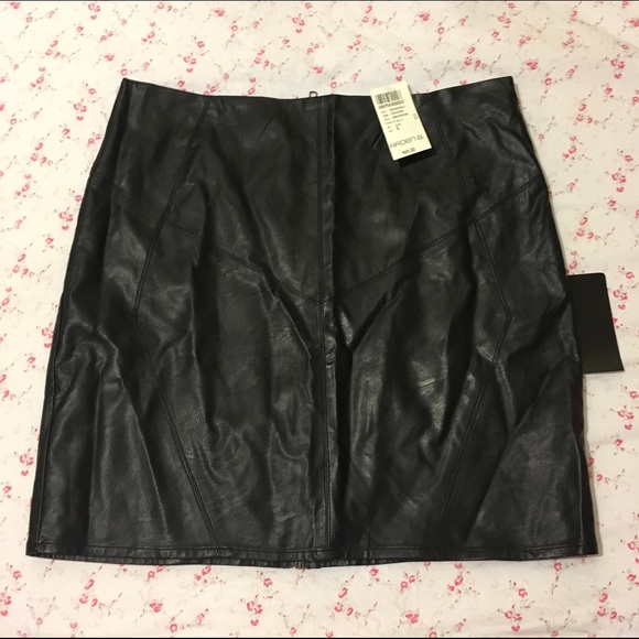 Arden B Faux Leather Mini Skirt S (4-6 Women)