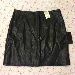 Arden B Faux Leather Mini Skirt S (4-6 Women)