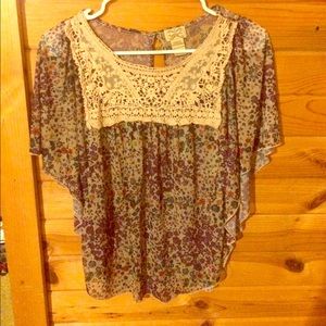 Beautiful floral blouse