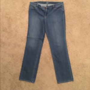 "Modern Straight" Jeans - LOFT