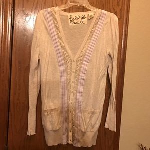 Field Flower Anthropologie cardigan