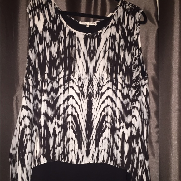 Layered Sleeveless , flowy blouse.