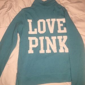Victoria Secret PINK half zip sweatshirt
