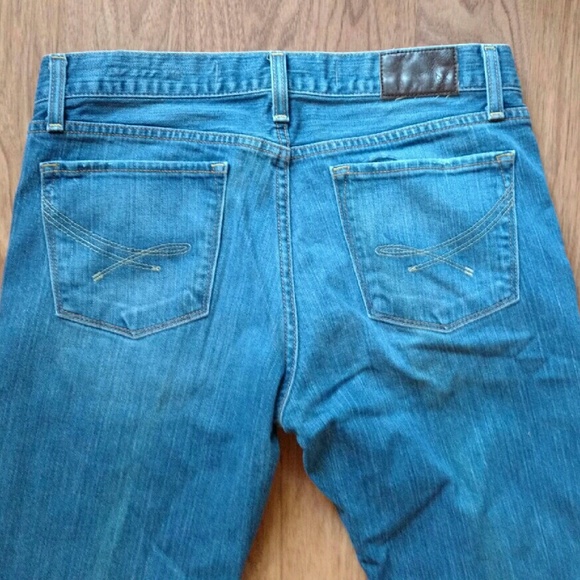New York & Company Distressed Boyfriend Jeans - Picture 3 of 4