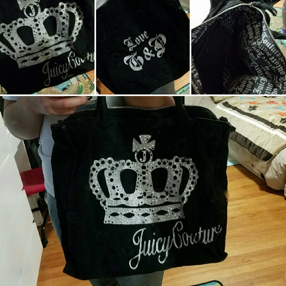 Juicy Couture heavily used tote