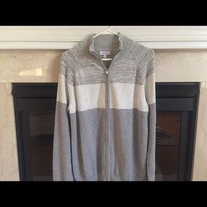 Calvin Klein Zip-Up Sweater *NWT*