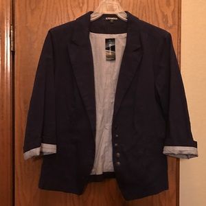 Express navy blazer