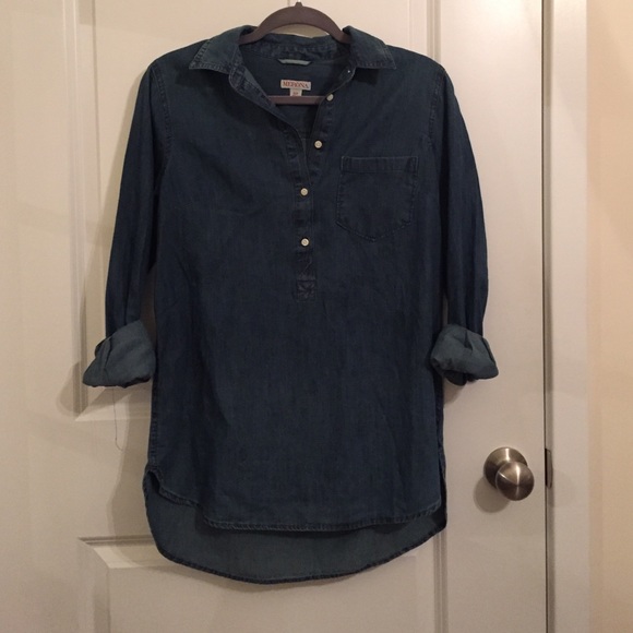 Chambray tunic
