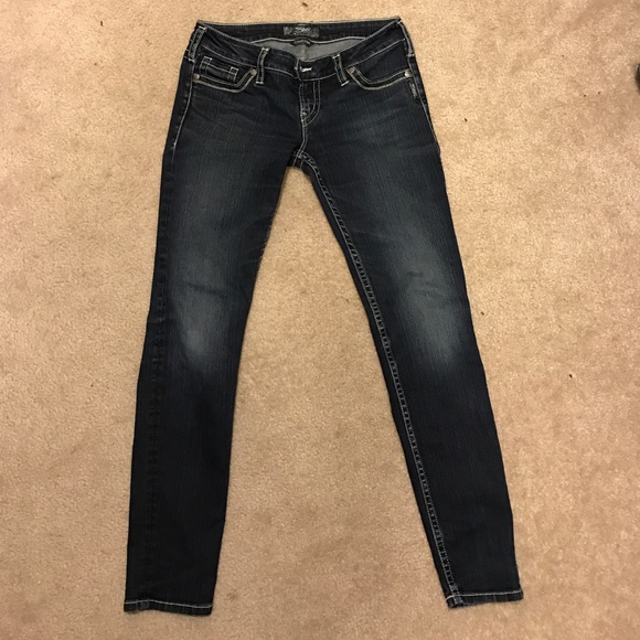 Silver jeans