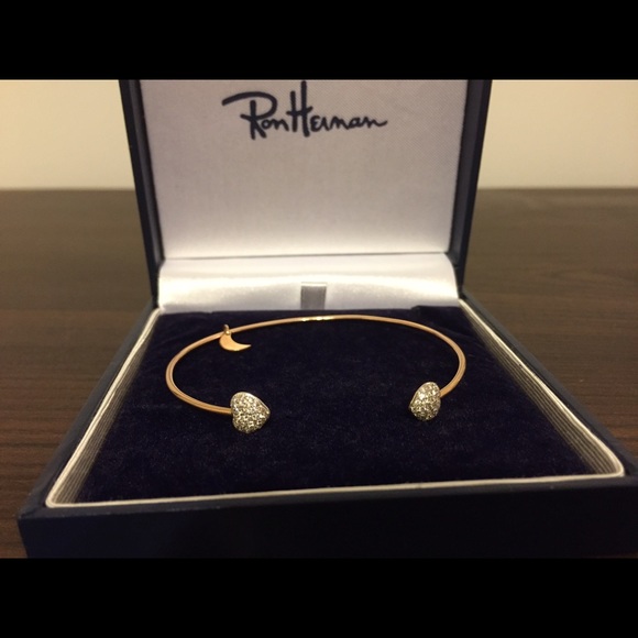 Ron Herman rose gold and diamond bracelet