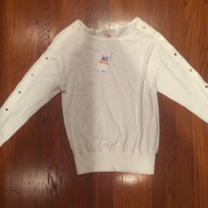 new Michael Kors white top