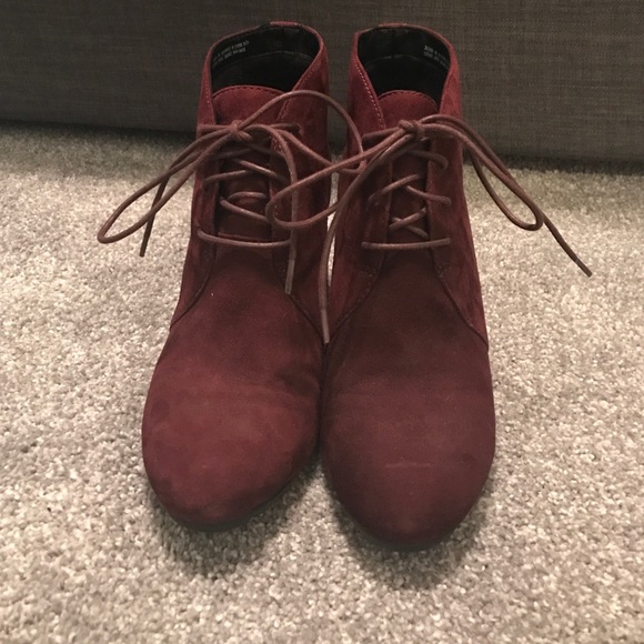 Practically New Clarks Artisan Wedge Booties - image 2