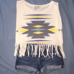 💠Tribal Print Crop Top💠