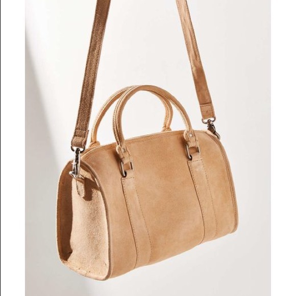 Urban outfitters audrey suede duffle bag