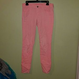 Pink Skinny Jeans
