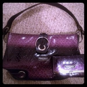 Vittorio Italy small tote with matching wallet