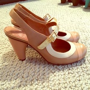Anthropologie exclusive Chie Mihara block heels